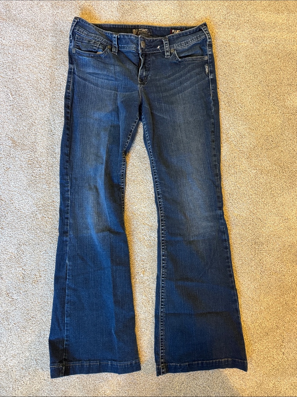 Silver Jeans Indigo Flare Denim Jeans
